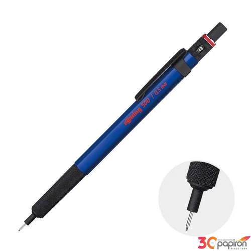 Nyomósiron Rotring 0,5mm 500 kék