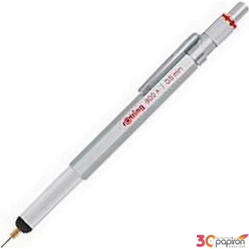 Nyomósiron Rotring 800+ STYLUS / 0,5 mm - ezüst