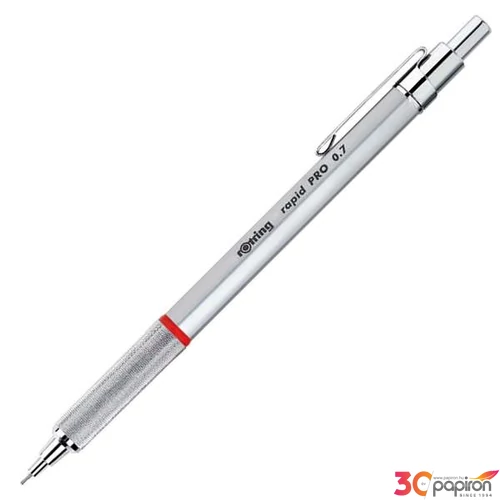 Nyomósiron Rotring RAPID PRO - ezüst / 0,7 mm