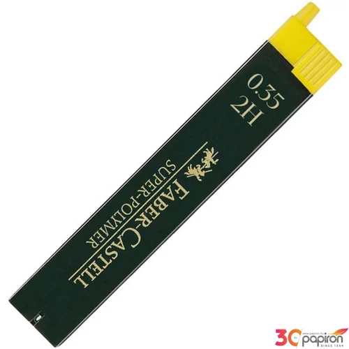 Faber-Castell nyomósironbetét Super-Polymer 0,35mm 2H 12szál 120312