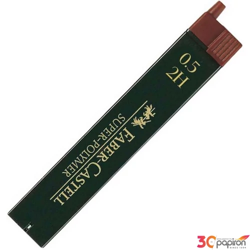 Faber-Castell nyomósironbetét Super-Polymer 0,5mm 2H 12szál 120512