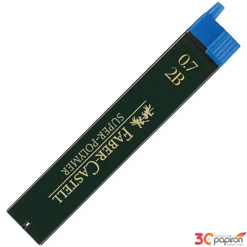 Faber-Castell nyomósironbetét Super-Polymer 0,7mm 2B 12szál 120702