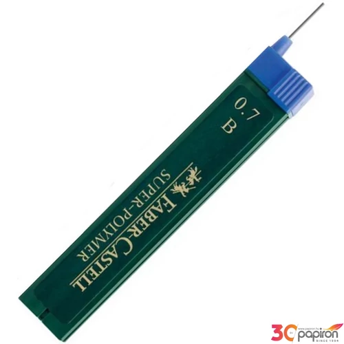 Faber-Castell nyomósironbetét Super-Polymer 0,7mm B 12szál 120701