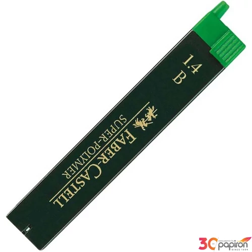 Faber-Castell nyomósironbetét Super-Polymer 1,4mm B 12szál 121411