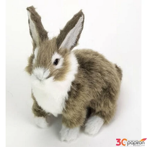 Nyuszi hamvas premium 11cm 