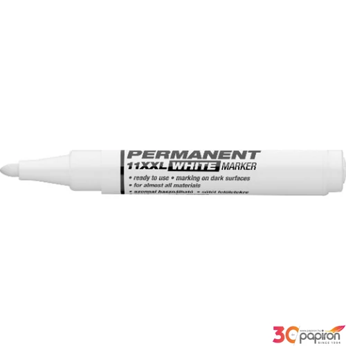 Alkoholos filc ICO 11XXL permanent marker, fehér