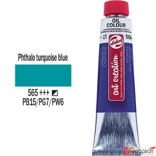 Olajfesték Royal Talens 40ml 565-Phthalo Turquoise Blue Művészeti kellék !