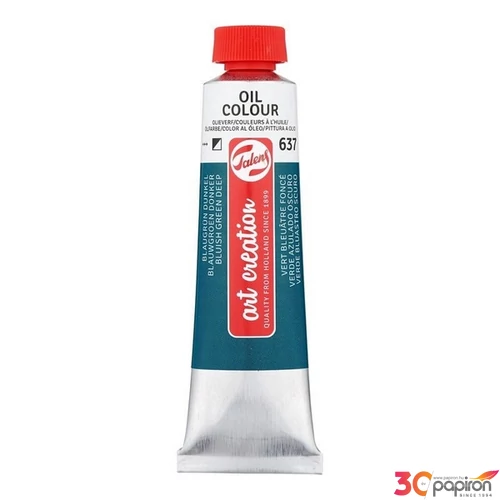 Olajfesték Royal Talens 40ml 637-mélyzöld Művészeti kellék !