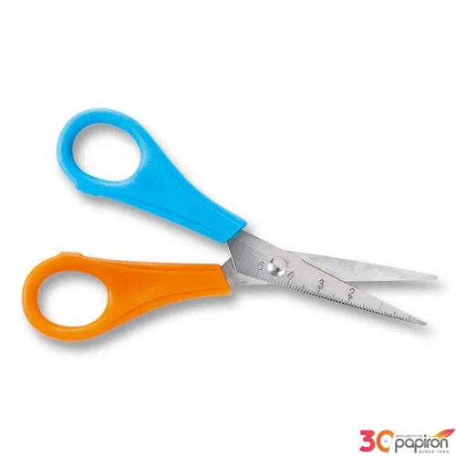 Olló 13,5cm Folia Balkezes gyerek olló, balkezes hegyes végű 
