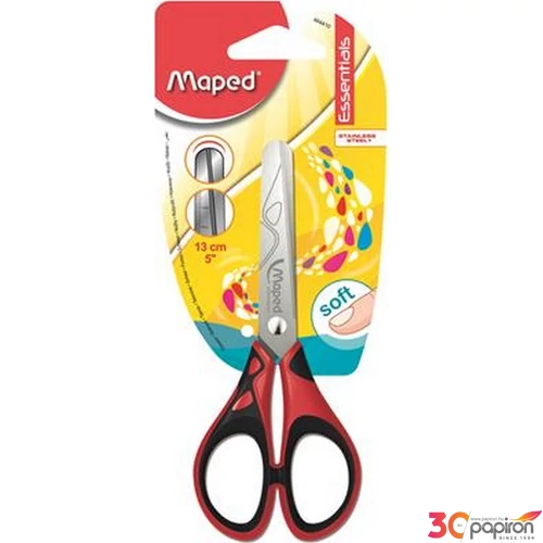 Olló 13cm Maped Essentials Soft iskolai olló Irodai kiegészítők MAPED 464410