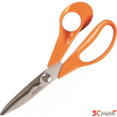 Olló 18cm Fiskars Classic konyhai olló narancssárga Irodai kiegészítők FISKARS 1000819
