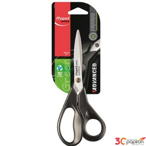 Olló 18cm Maped Advanced Green irodai olló Irodai kiegészítők MAPED 498110