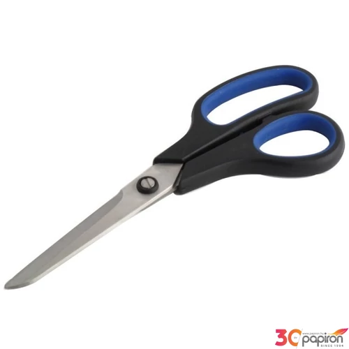 Olló 21,5cm ICO irodai gumifogós SH002-03 irodai olló