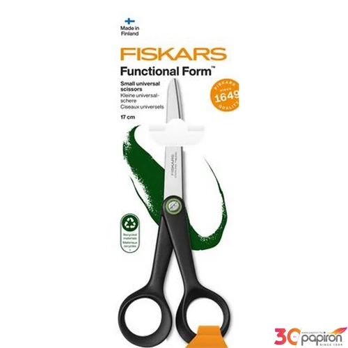 Olló általános 17cm FISKARS Functiona Form Renew fekete