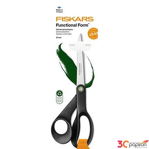 Olló általános 21cm FISKARS Functiona Form Renew fekete