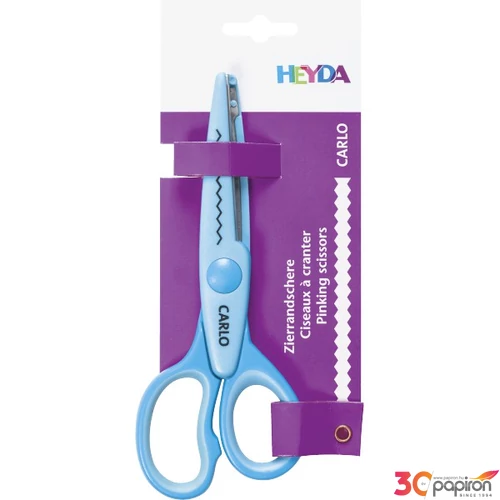 Olló HEYDA cikk-cakk (16cm) Carlo  204888001