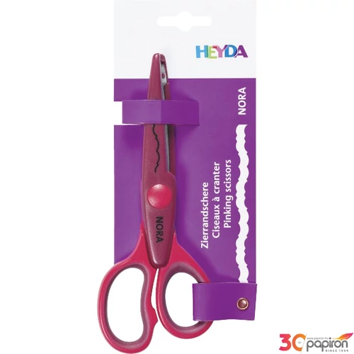 Olló HEYDA cikk-cakk (16cm) Nora  204888008