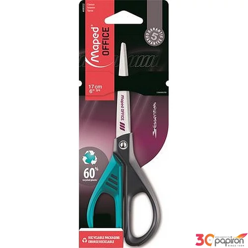 Olló irodai 17cm MAPED Essentials Green Deco vegyes színek