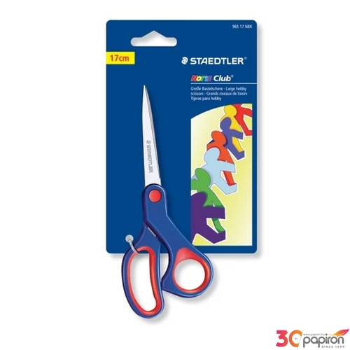 Olló 17cm Staedtler Noris Club hobbi olló kék Irodai kiegészítők STAEDTLER 965 17 NBK