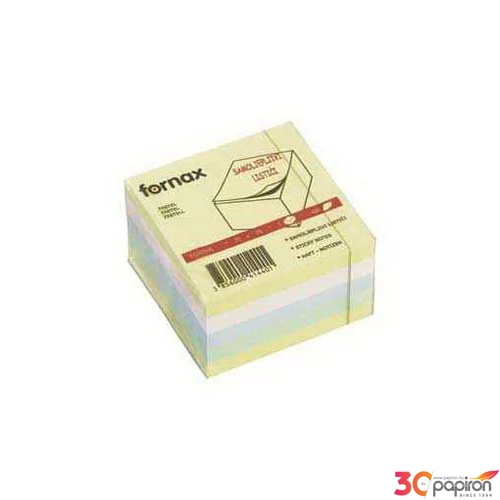 Öntapadós jegyzettömb 75x75 Fornax pasztell 450lap