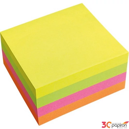 Öntapadós jegyzettömb Info Notes 50x50 mm 240 lapos élénk vegyes színek