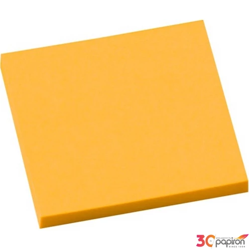 Öntapadós jegyzettömb Info Notes 75x75 mm 80 lapos élénk narancs