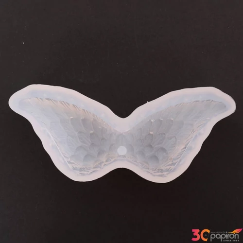 Öntőforma szilikon átlátszó angyalszárny 12 x 4 x 1,3 cm 5 db/csom