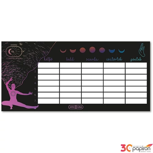 Órarend Ars Una Egylapos 25 Ycstic Constellation (5491) 25 50494910