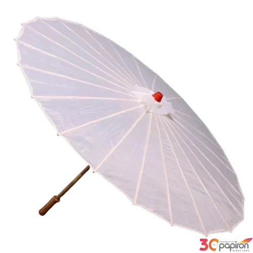 Organza dekor esernyő krém 
