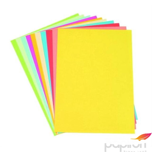 Origami lapok A4 20 lap/csom szinespapír, színeslapok, kivágó lap SZÍNES KIVÁGÓLAP A/4