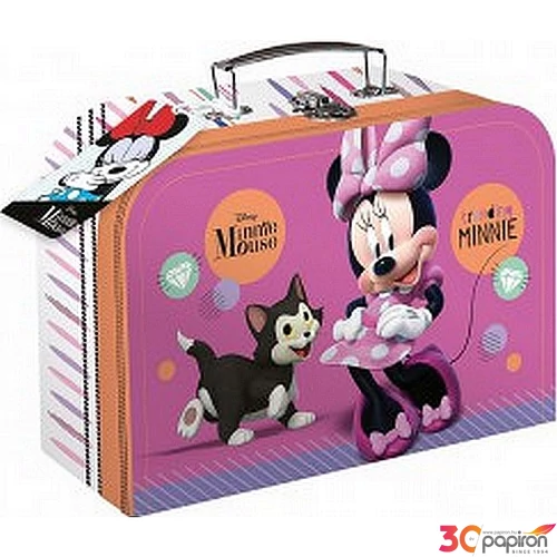 Óvodai bőrönd ARGUS 25X18X9cm, Mickey, Minnie