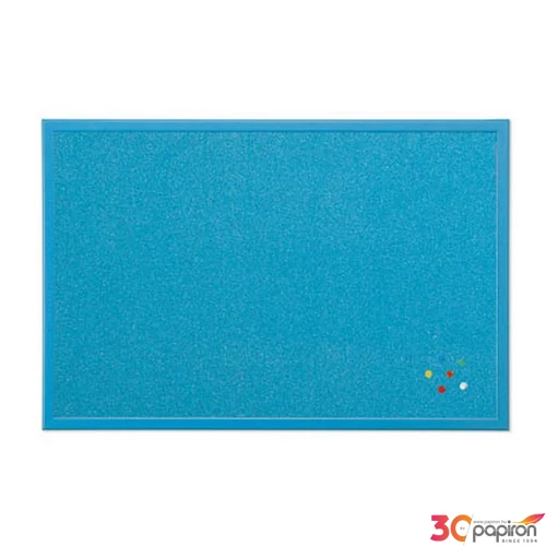 Parafatábla 40x60 Bi-Office fakeretes kék