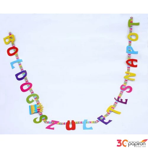 Party banner Boldog Születésnap 1, 6m