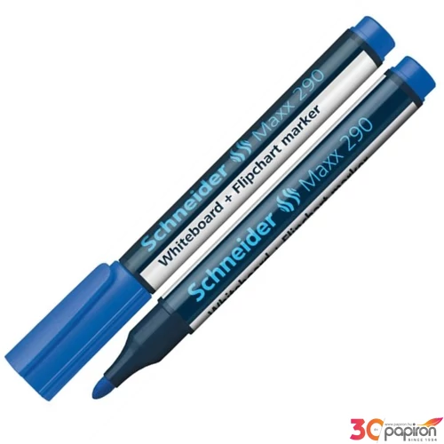 Táblamarker Schneider Maxx 290' 2-3mm kerek hegyű kék Írószerek SCHNEIDER 129003