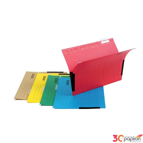 Függőmappa A4 karton Donau oldalvédelemmel kék Iratrendezés DONAU 7420905-10