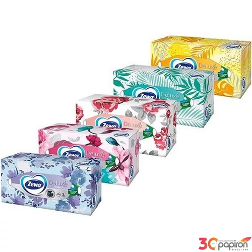 Papír zsebkendő 3 2 rétegű 150db ZEWA Deluxe illatmentes