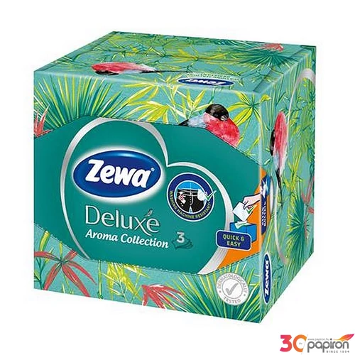 Papír zsebkendő 3 rétegű 60db ZEWA Aroma Collection KHHZ33