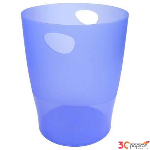 Papírkosár 15l Exacompta PP, Linicolor, jégkék
