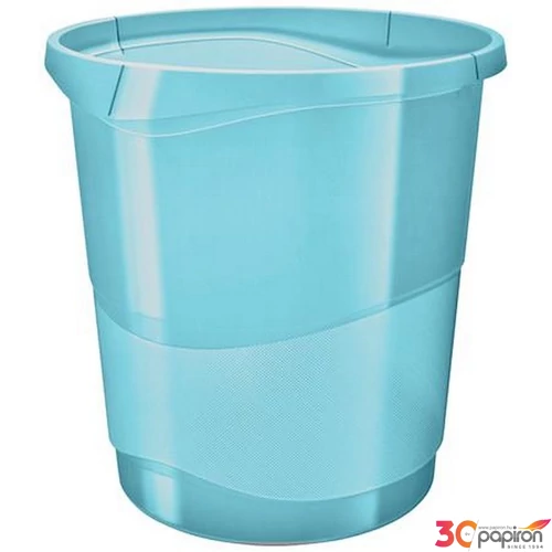 Papírkosár Esselte 14liter áttetsző kék E626289