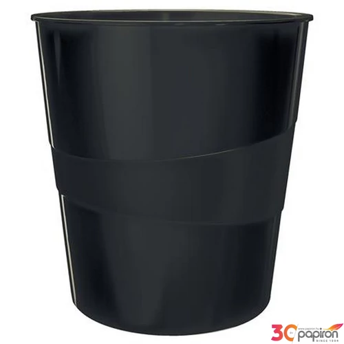 Papírkosár Leitz 15 liter,Recycle, fekete Létesítmény üzemeltetés