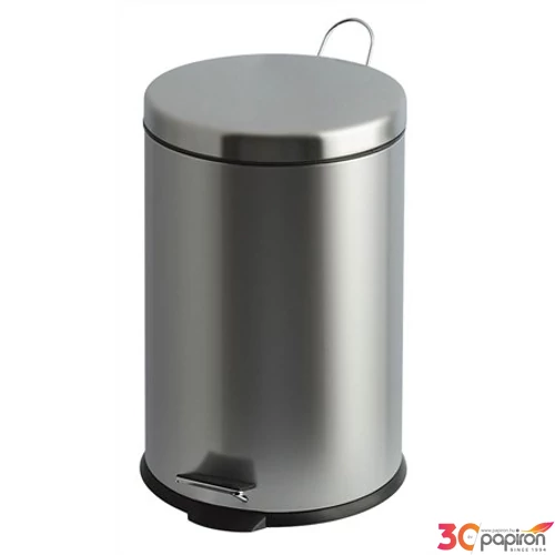 Papírkosár Vepa Bins 30L Króm pedálos szemetes, UVB026