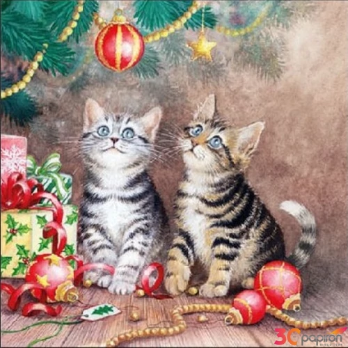 Szalvéta Ambiante Magic of Christmas 20db papírszalvéta 25x25cm,15db-os