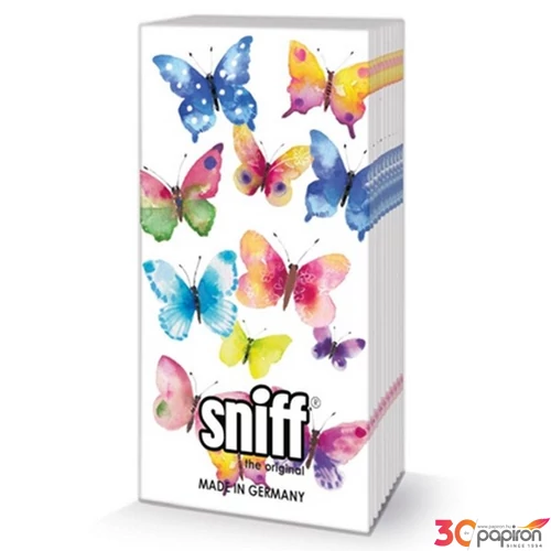 Papírzsebkendő 10db-os Butterfly Phantasy
