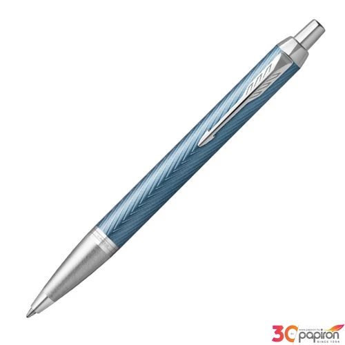 Parker IM Royal golyóstoll Premium Kékes-Szürke, Ezüst Klipsz 2143645
