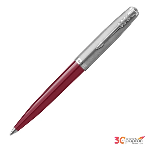 Parker Royal golyóstoll 51 Core Piros, Ezüst Klipsz 2123498