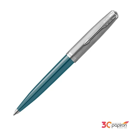 Parker Royal golyóstoll 51 Core türkiz kék ezüst klipsz 2123508
