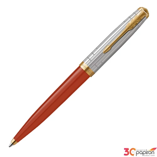 Parker Royal golyóstoll 51 Premium Piros, Arany Klipsz 2169073