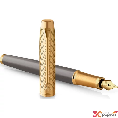 Parker Royal töltőtoll Ingenuity, Premium Pioneer Arrow szürke, arany klipsz 2200956