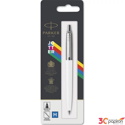 Parker Royal Jotter golyóstoll Original Fehér Ezüst Klipsz