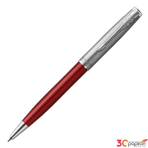 Parker Royal Sonnet golyóstoll Essential Piros, Ezüst Klipsz 2146851